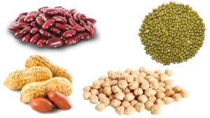 Red Bean, Mung Bean, Peanuts, Pea